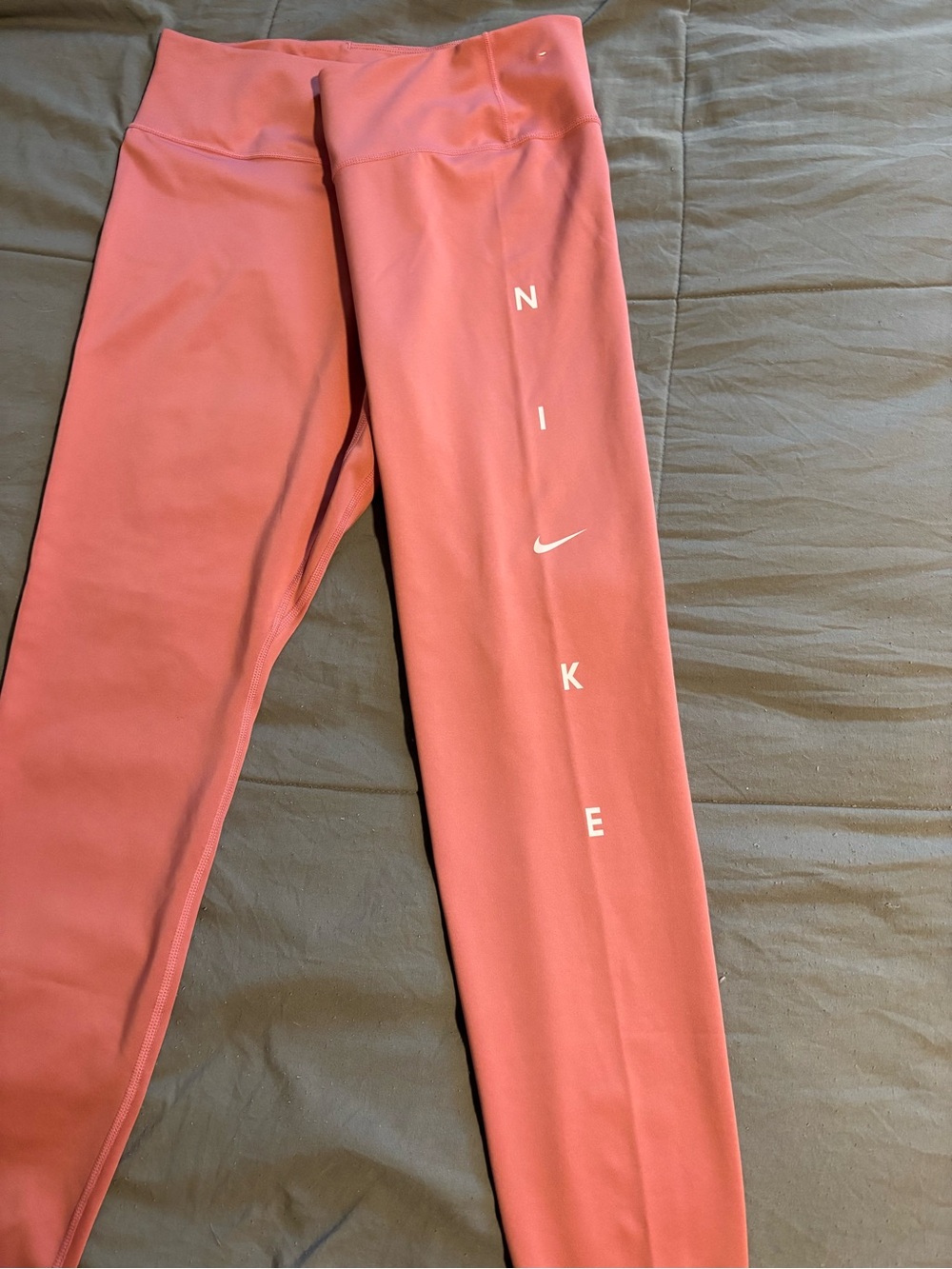Nike Coral Pink Girls' Active Leggings